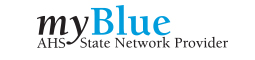 myBlue AHS State Network Provider